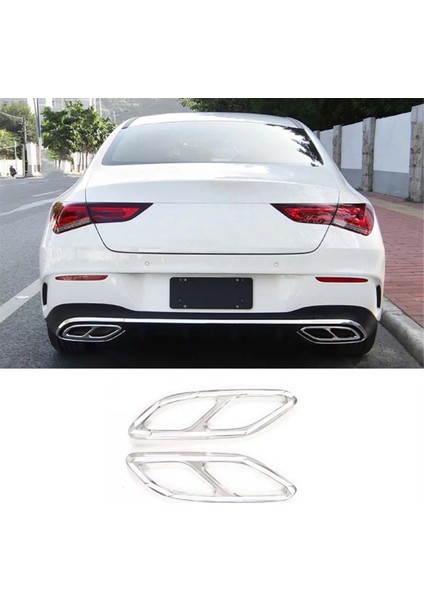 Cla Sınıfı C118 W118 20-23 Kuyruk Susturucu Egzoz Borusu Kapağı -B (Yurt Dışından)