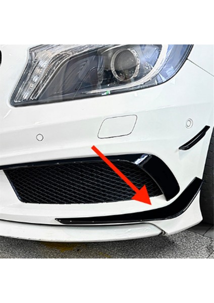 Araba Ön Tampon Alt Ayırıcı Spoiler Sis Lambası Spoiler Trim B (Yurt Dışından) indirimleri