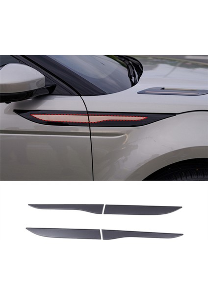 Evoque 2020 Yan Hava Kapağı Sticker-Mat Siyah (Yurt Dışından) fırsatları