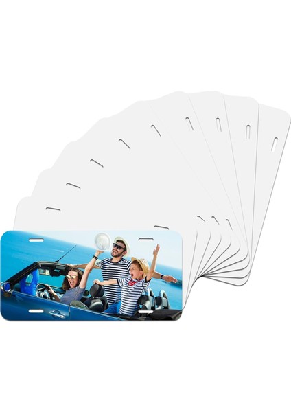 10 Paket Sublimasyon Plaka Boşlukları, Kalınlık 0.65MM (Yurt Dışından)
