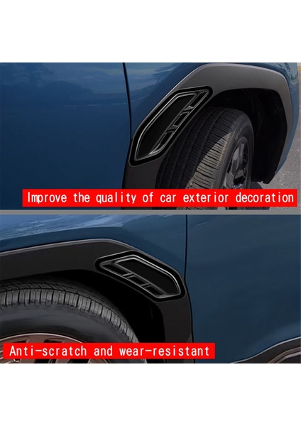 Hava Akış Giriş Kapağı Yan Trim Çerçeve Siyah (Yurt Dışından) fırsatları