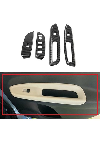 Araba Iç Kapı Cam Kaldırma Kol Dayama Anahtarı Paneli Kapak Döşemesi (Yurt Dışından) fırsatları