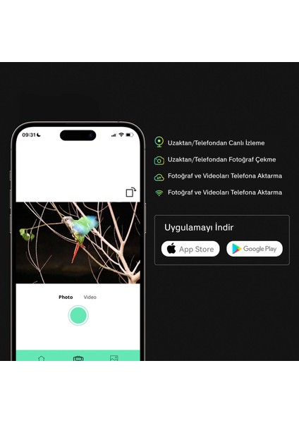 SEEMOR-200 4K Tam Renkli Video Kayıt Özellikli Gece Görüş Dürbünü, 3'' Ekran, Aı-Isp Teknolojisi ile 3280 Ft Görüntüleme ARALIĞI,16X Dijital Zoom, app kontrollü