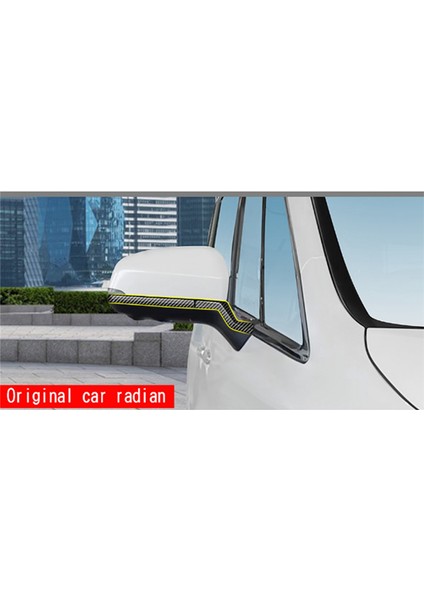 Alphard 40 Serisi 23+ Için Karbon Dikiz Aynası Dekor Çıkartmaları (Yurt Dışından)