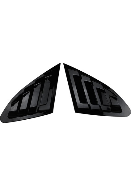 Araba Pencere Panjuru Yan Havalandırma Kaplaması Parlak Siyah Için (Yurt Dışından) fiyatları