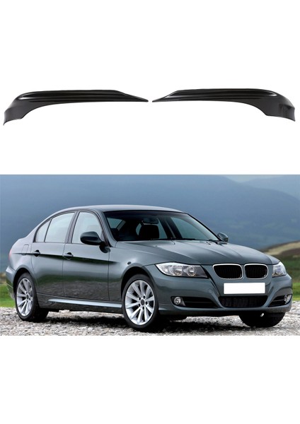 E90 E91 325I Mat Siyah Için Araba Ön Tampon Ayırıcı (Yurt Dışından) fiyatları
