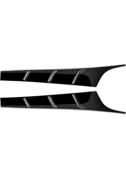 Araba Arka Stop Lambası Trim Şerit Arka Lambası Parlak Siyah (Yurt Dışından) fiyatları