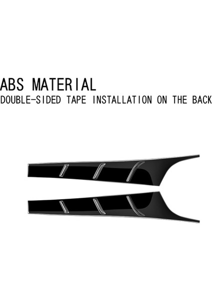 Araba Arka Stop Lambası Trim Şerit Arka Lambası Parlak Siyah (Yurt Dışından) fırsatları