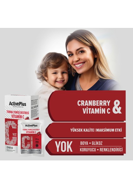 Turnayemişi Ekstresi & Vitamin C 10 Saşe Cranberry fiyatları