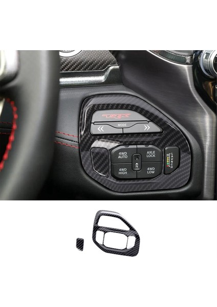 Ram 1500 2019-2024 Için Konsol 4WD Sürüş Modu Anahtarı Kapağı (Yurt Dışından)