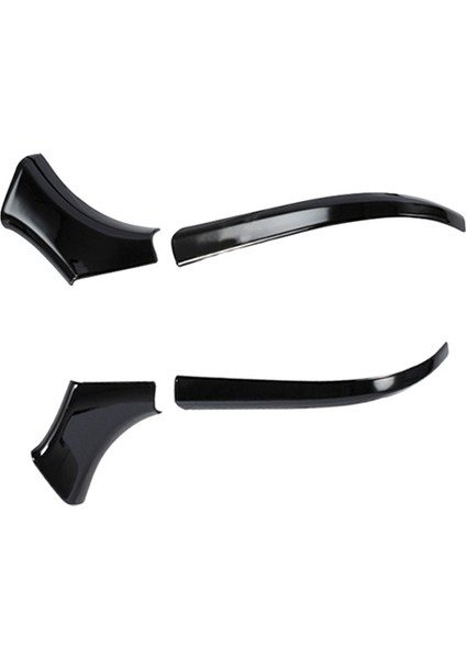Araba Dikiz Aynası Taban Dekor Kapağı Lhd Siyah (Yurt Dışından) fiyatları