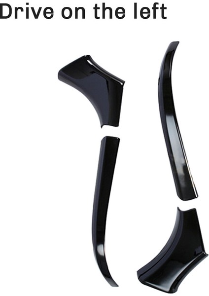 Araba Dikiz Aynası Taban Dekor Kapağı Lhd Siyah (Yurt Dışından) indirimleri