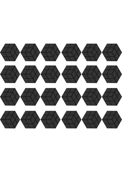 24 Adet Akustik Köpük Paneller 13.8X12X0.4 Inç (Yurt Dışından) fiyatları