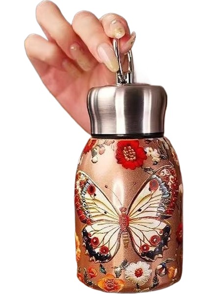 Ulusal Gelgit 316 Paslanmaz Çelik Çekme Halkası Basit Moda Taşınabilir Termos Bardak (Yurt Dışından)