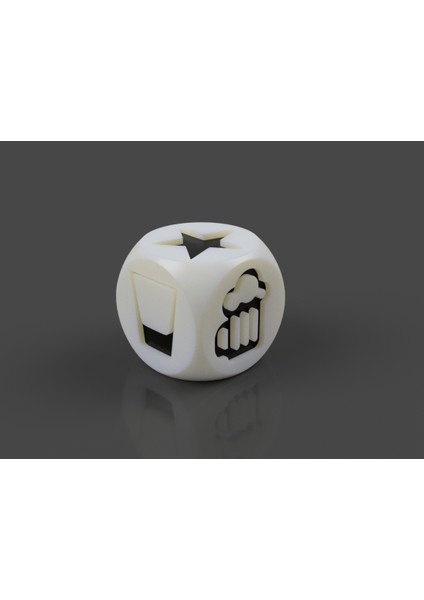 Içme Oyunu Zar Yenilendi (Sadece Plastik Aparattır!!!) 3D