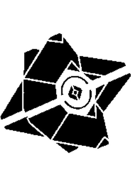 Destiny Hayalet Şablon (Sadece Plastik Aparattır!!!) 3D