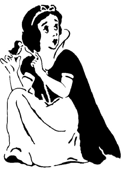 Kar Beyazı Şablon 4 (Sadece Plastik Aparattır!!!) 3D