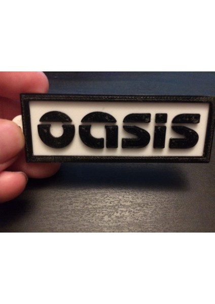 Oasis Anahtarlığı (Sadece Plastik Aparattır!!!) 3D