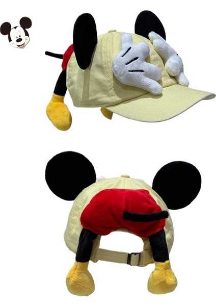 Çocuklar Için Karikatür Mickey Beyzbol Şapkası (Yurt Dışından)