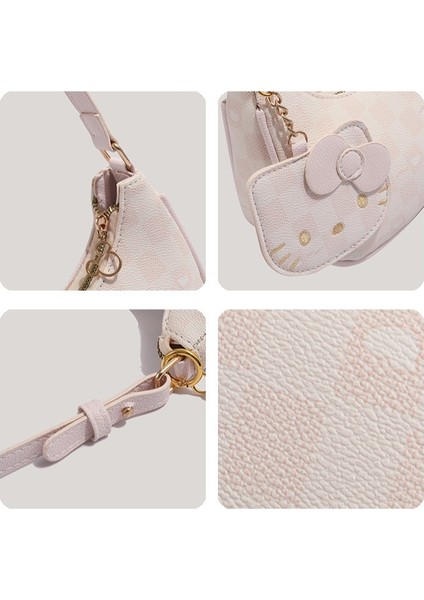 Karikatür Sevimli Kitty Kedi Clutch Çantası (Yurt Dışından) indirimleri