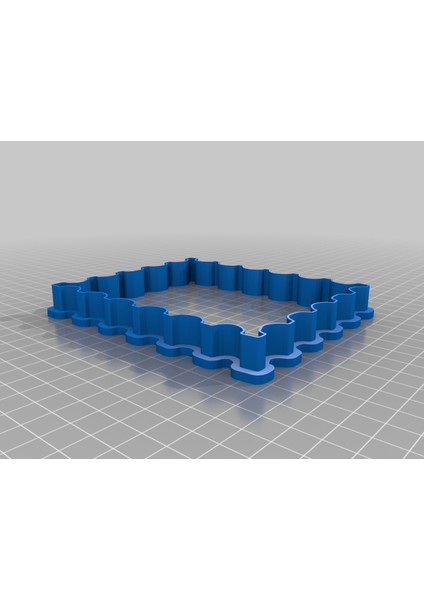 Posta Pulu Çerez Kesici (Sadece Plastik Aparattır!!!) 3D