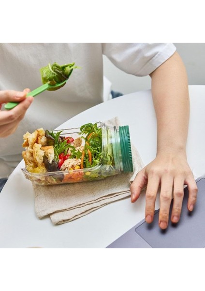 Salad Pod,vertical Layering Salad Pod Built Plastik Salata Kavanozu (Yurt Dışından) fırsatları