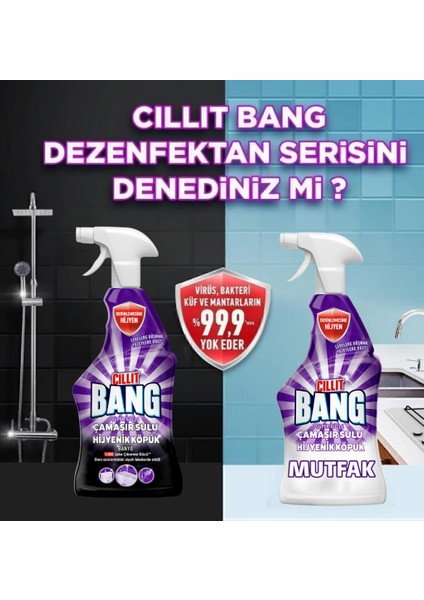 Dezenfektan Sprey Set Banyo ve Mutfak Temizleyici 4 x 750 ml fiyatları