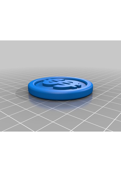 Nfc Madeni Para (Sadece Plastik Aparattır!!!) 3D