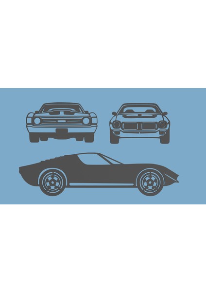 Modern Araba Duvar Dekorasyonu - El Yapımı 3D Model 3D Baskı Modeli (Sadece Plastik Aparattır!!!) 3D fiyatları