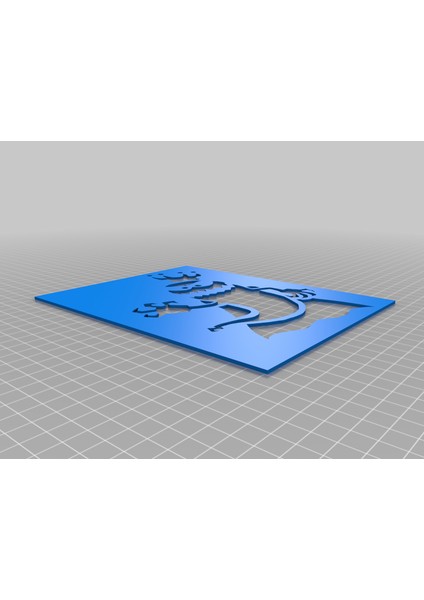 Kral Hayalet Şablon (Sadece Plastik Aparattır!!!) 3D fiyatları