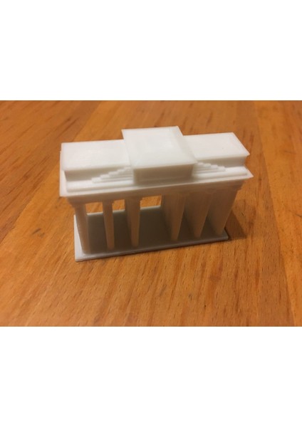 Berlin Brandenburg Kapısı (Sadece Plastik Aparattır!!!) 3D