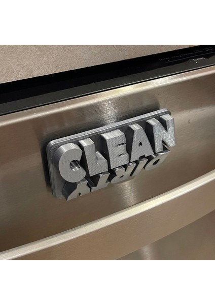 Bulaşık Makinesi Için Kirli/temiz Göstergesi (Sadece Plastik Aparattır!!!) 3D