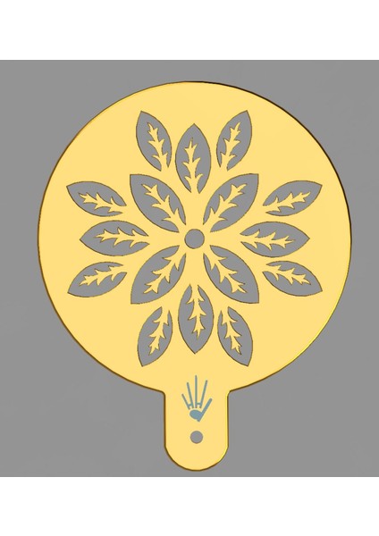 Ekmek / Kek Şablonu - Blossum 4 Tasarım (Sadece Plastik Aparattır!!!) 3D fiyatları