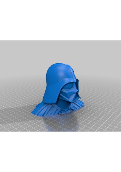 Darth Vader Kırık Kask Büstü (Sadece Plastik Aparattır!!!) 3D fiyatları