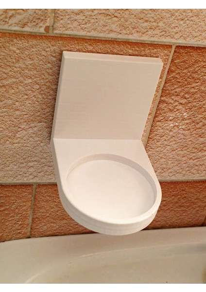 Sabun Dağıtıcı Duvara Monte Raf (Sadece Plastik Aparattır!!!) 3D modelleri