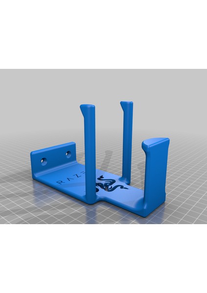 Xbox Razer Kulaklığı ve Kumanda Tutucusu (Sadece Plastik Aparattır!!!) 3D