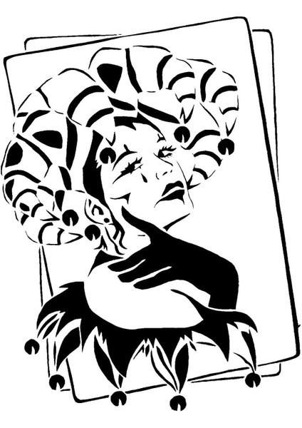 Şakacı Şablon (Sadece Plastik Aparattır!!!) 3D