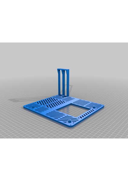Mini Itx Anakartlar Için Pc Açık Çerçeve Kasası/test Tezgahı Tek Parça (Sadece Plastik Aparattır!!!) 3D