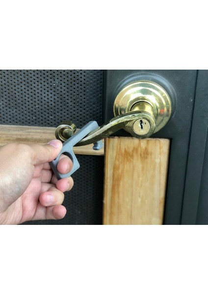 Kapı Çektirme/düğme Itici (Covid 19) (Sadece Plastik Aparattır!!!) 3D