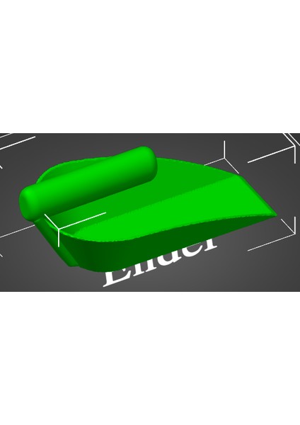 Pelet Kürek (Sadece Plastik Aparattır!!!) 3D