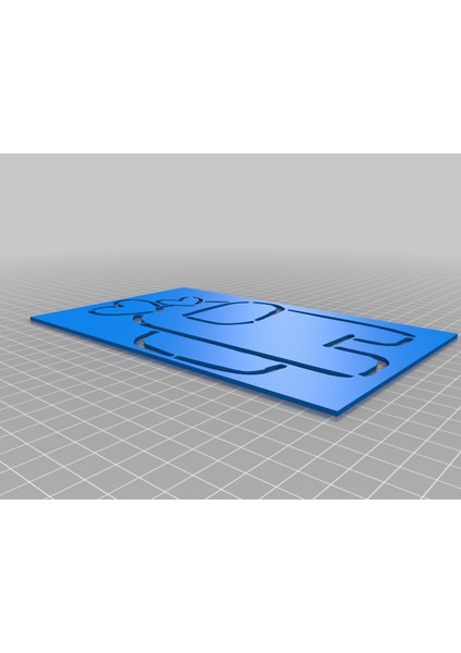 Aramızda Şablon 10 (Sadece Plastik Aparattır!!!) 3D fiyatları