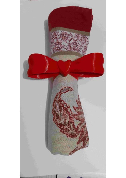 Sevgililer Günü Peçetelik (Sadece Plastik Aparattır!!!) 3D