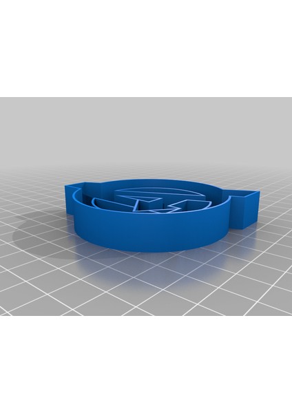 Çerez Kesici Avengers Logosu (Sadece Plastik Aparattır!!!) 3D