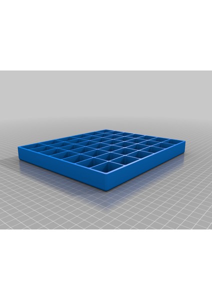 42 Bölmeli Tepsi (Elmas Boyama Için) (Sadece Plastik Aparattır!!!) 3D
