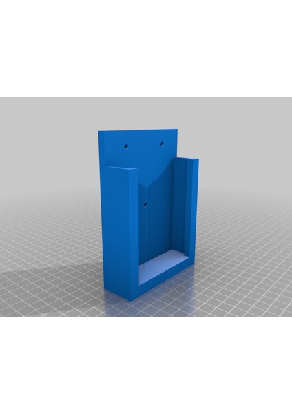 Garaj Kapısı Uzak Tutucu (Sadece Plastik Aparattır!!!) 3D