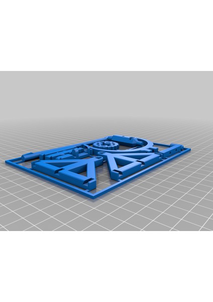 Mancınık Kiti Kartı (Sadece Plastik Aparattır!!!) 3D