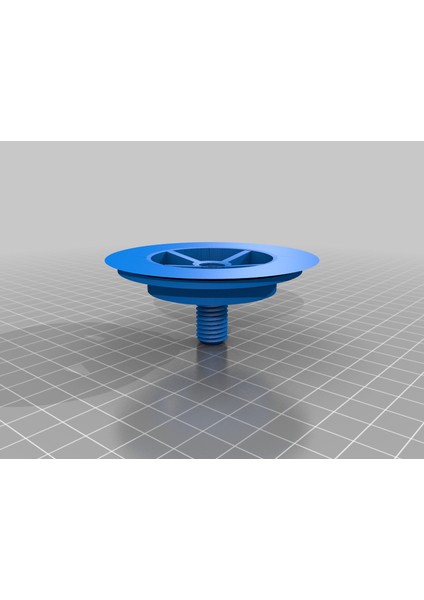 Küvet Tapası / Banyo Suyu Tahliyesi (Sadece Plastik Aparattır!!!) 3D