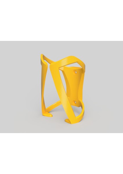 Bisiklet Şişe Kafesi - Bisiklet Şişe Tutucusu (Sadece Plastik Aparattır!!!) 3D