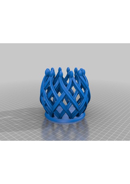 Büyük Örgü Sepeti (Sadece Plastik Aparattır!!!) 3D fiyatları