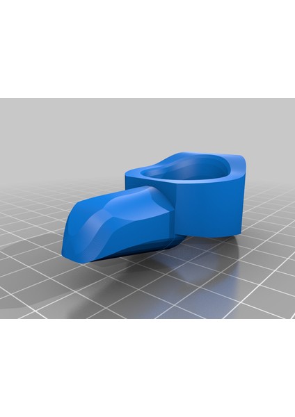 Koreli Başparmak Yüzüğü (Sadece Plastik Aparattır!!!) 3D